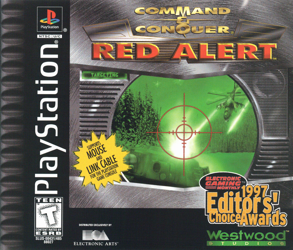 Command & Conquer [Platinum] box art for Playstation